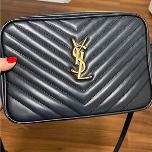 YSL LOU CAMERA BAG IN QUILTED LEATHER